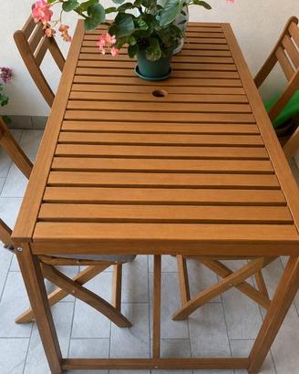 Tavolo e sedie da esterno IKEA NÄMMARÖ + ASKHOLMEN