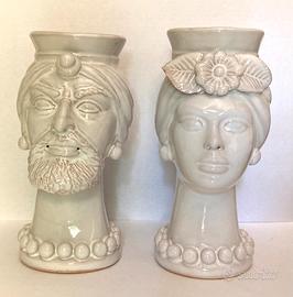 Teste di Moro ceramiche artistiche Caltagirone