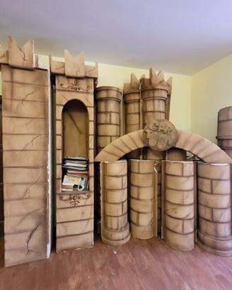 arredamento / coreografia stile castello cartoon