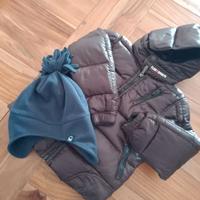 Piumino vera piuma, invernale. Reversibile