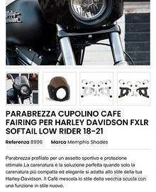 Cupolino Harley Memphis Shades