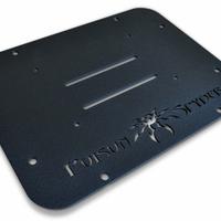 Piastra Poison Spyder copertura attacco ruota JEEP