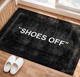 Zerbino "SHOES OFF" Nero
