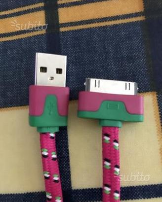 Cavo ricarica/dati iPhone/iPad 4/4s/5 nuovo