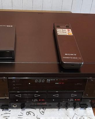 Doppia piastra sony TC-WR900