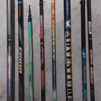 Materiale da pesca per acque dolci.