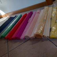 Carta crespa vari colori
