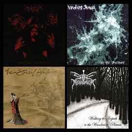 Lotti di 15 compact disc Black metal