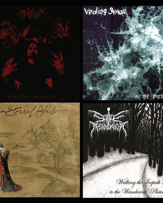 Lotti di 15 compact disc Black metal