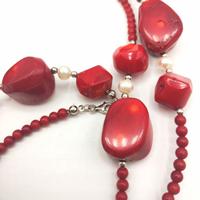 Collana Corallo e Perle
