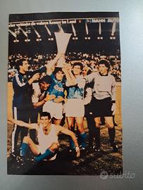 foto Napoli calcio 1989 vittoria coppa uefa