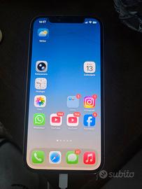 Iphone 12 pro 128 gb schermo crepato retro rotto