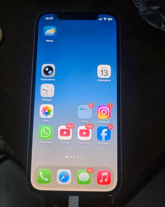Iphone 12 pro 128 gb schermo crepato retro rotto