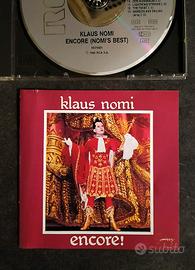 Klaus Nomi "Encore!" CD RCA 