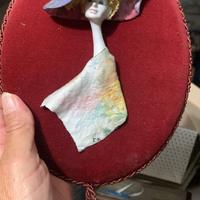 quadretto in ceramica Lo scricciolo