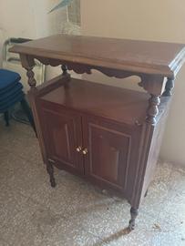mobiletto legno massello 