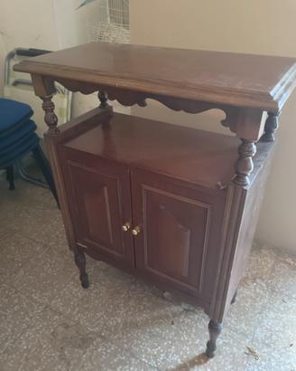 mobiletto legno massello 