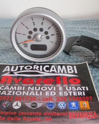Strumentazione contagiri mini cooper one 1.4 tdi 6