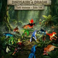 Dinosauri e Draghi giocattoli lotto per bambini