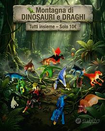 Dinosauri e Draghi giocattoli lotto per bambini