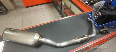 scarico Akrapovic MT125 Ufficiale Yamaha 