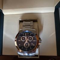 Longines crono Quartzo blu solei 1/100 di secondo