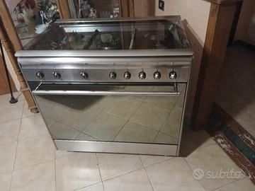 Cucina Forno Smeg Sx91m9 inox 90x60 5 Fuochi