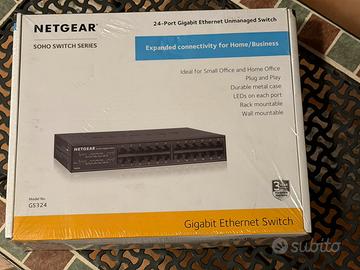 switch 24 porte nuovo ancora confezionato