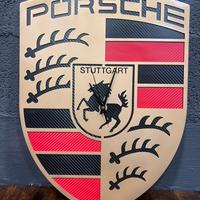 Orologio da parete  Logo Porsche Wanduhr Logo