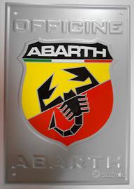 Targa officine abarth