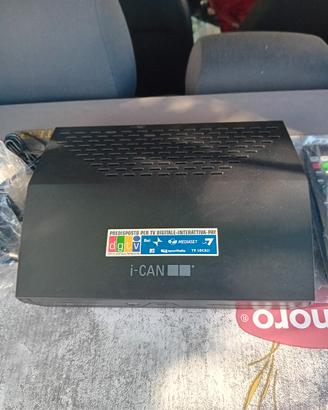 DECODER DTT I-CAN 1200 T NIGHT NERO