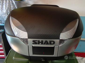 Bauletto Shad SH48 con schienalino,usato due volte