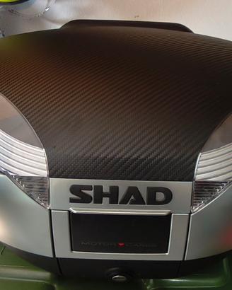 Bauletto Shad SH48 con schienalino,usato due volte
