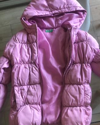 Giubbotto rosa Benetton