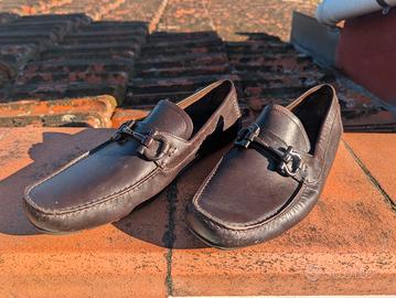 Mocassino Ferragamo Driver ornamento Gancini n.44