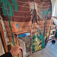 Letto Kura Ikea in legno