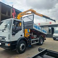 IVECO EUROCARGO 150E18 GRU E RIBALTABILE-1998