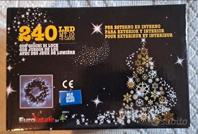Catena Luminosa led Blu