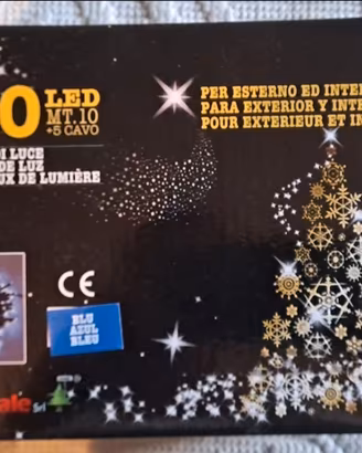Catena Luminosa led Blu