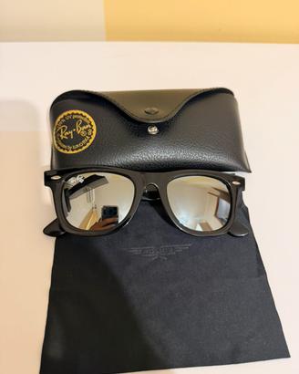 Rayban Wayfarer Neri Specchiati