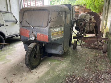 Motocarro ercole del 1958 con documenti