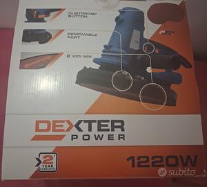 Levigatrice Dexter Power 1120W nuova imballata mai