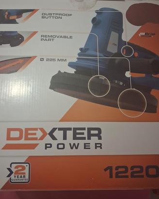 Levigatrice Dexter Power 1120W nuova imballata mai