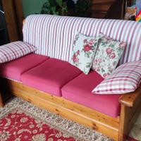 Salotto rustico per chalet o casa di villeggiatura