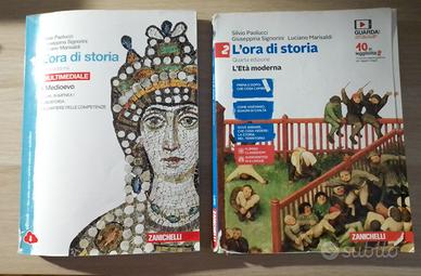 libri l ora di storia di silvio Paolucci 1 e 2