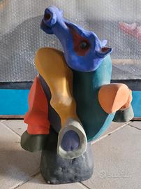 Scultura moderna in ceramica de " Il Barattolo "
