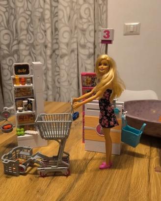 Barbie supermercato