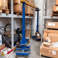 Gru a portale Tractel 2000 kg paranco + CE