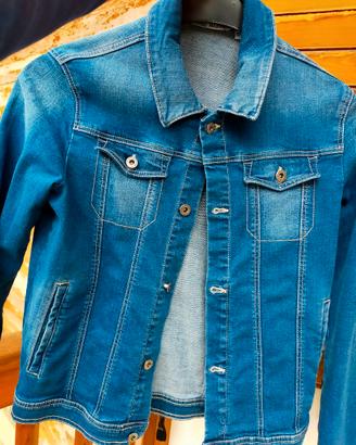 Giubbetto jeans ragazza 12/13 a. Original Marines