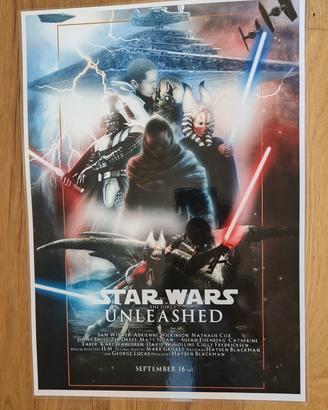 Locandina plastificata Star Wars